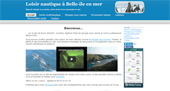Desktop Screenshot of gite-belleile.com